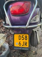 Mooie paarse Vespa LX50, Ophalen, Overige modellen, Maximaal 45 km/u, Zo goed als nieuw