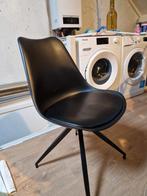 Twee zwarte kuipstoelen, Ophalen, Gebruikt, Zwart, Twee