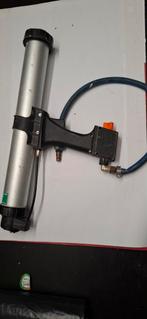 Luchtcompressor kitspuit voor worsten, Gebruikt, Ophalen of Verzenden, Minder dan 200 liter/min, Minder dan 6 bar