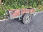 Open aanhanger-enkelasser leger-landrover, Auto diversen, Aanhangers en Bagagewagens, Ophalen, Zo goed als nieuw