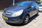 Opel Corsa 1.2-16V Enjoy, Auto's, Opel, Voorwielaandrijving, Gebruikt, Zwart, 1229 cc
