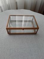 Glazen sieradendoosje, Ophalen of Verzenden