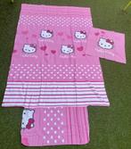 TE KOOP: flanellen dekbedovertrek van Hello Kitty ZGAN, Meisje, Dekbedovertrek, Ophalen of Verzenden, Zo goed als nieuw