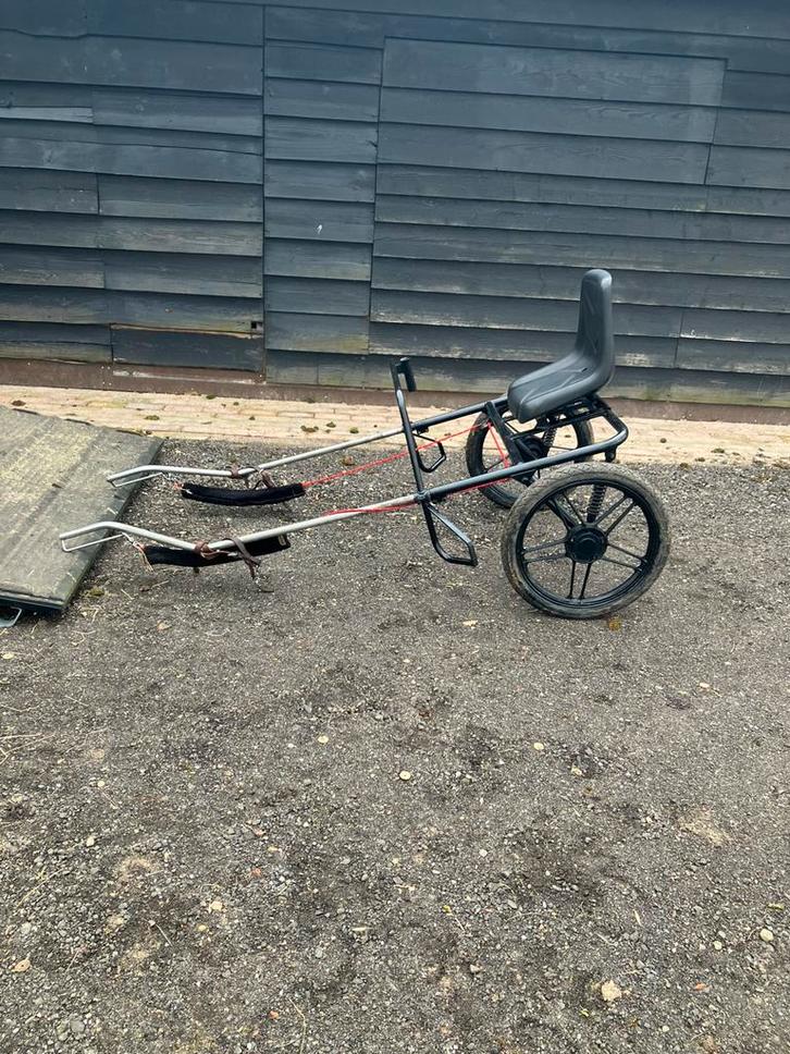 Gezocht sulky 19 inch, Dieren en Toebehoren, Paarden en Pony's | Overige Paardenspullen, Gebruikt, Overige soorten, Ophalen