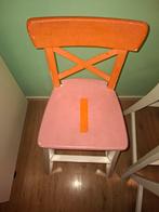IKEA kinderstoel Ingolf, Huis en Inrichting, Stoelen, Ophalen, Gebruikt, Wit, Drie