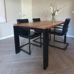 Industriële Eetkamertafel Xooon, Huis en Inrichting, Tafels | Eettafels, Ophalen, Gebruikt, 100 tot 150 cm, 150 tot 200 cm