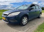Ford Focus Wagon 1.8 Trend benzine, 125 pk, Gebruikt, 4 cilinders, Blauw
