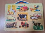 Houten Puzzels Boerderijdieren, Ophalen of Verzenden