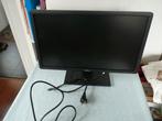 Dell zwart beeldscherm monitor 23 inch met steun, Gebruikt, Ophalen of Verzenden, Overige typen, DELL