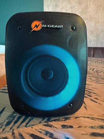 N-GEAR Bluetooth speaker met USB, AUX & LED-verlichting beschikbaar voor biedingen