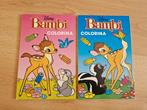Disney kleurboeken bambi colorina vintage retro stampertje, Verzamelen, Ophalen of Verzenden, Zo goed als nieuw, Beeldje of Figuurtje
