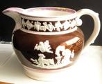 ANTIEKE MELKKAN ENGELS AARDEWERK ROYAL DOULTON PAARS WIT, Verzenden