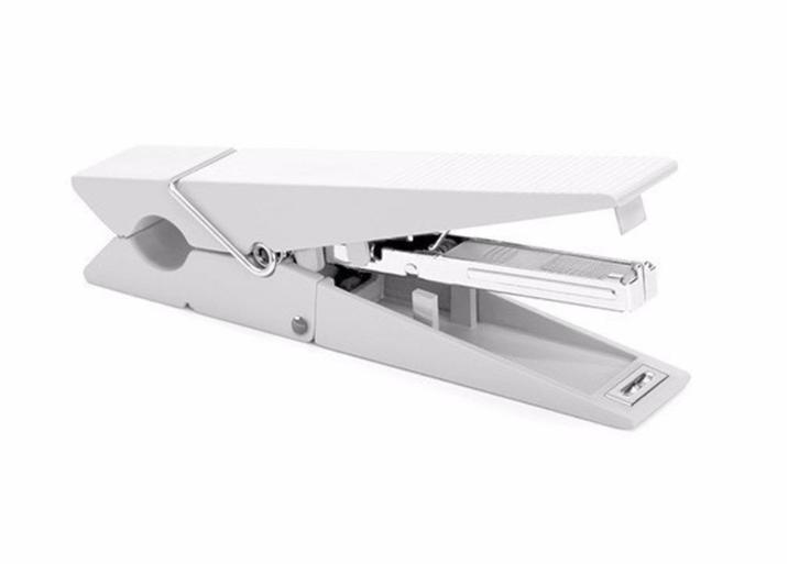 Paperpeg nietmachine wasknijper in het wit, Diversen, Bureau-accessoires, Nieuw, Ophalen of Verzenden
