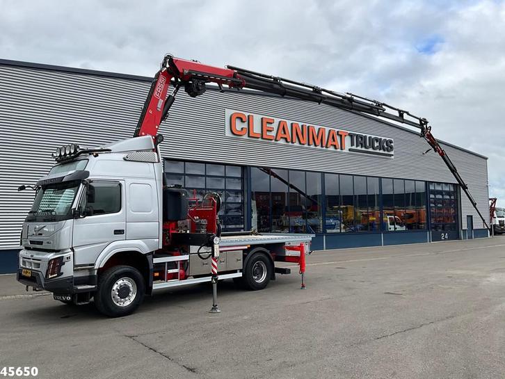 Volvo FMX 500 4x4 Fassi 31 Tonmeter laadkraan + Fly-Jib!, Auto's, Vrachtwagens, 4x4, ABS, Achteruitrijcamera, Airconditioning