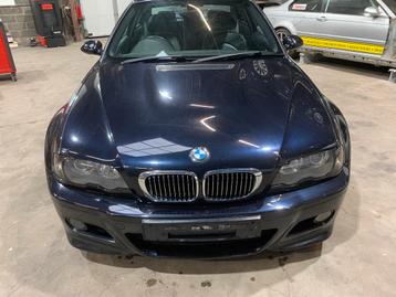 BMW M3 e46 S54 compleet front, koplamp, motorkap