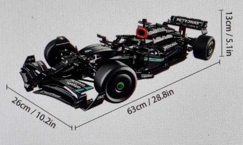 Mercedes AMG F1 Compatible Technologie 1:8, Hobby en Vrije tijd, Modelauto's | 1:5 tot 1:12, Nieuw, Auto, 1:5 t/m 1:8, Ophalen of Verzenden