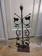 lampenvoet smeedijzer brocante, Antiek en Kunst, Curiosa en Brocante, Ophalen