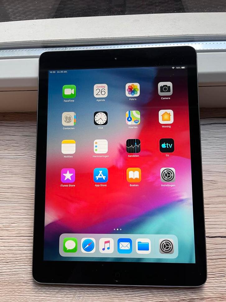 Apple iPad Air 16GB - Nieuwstaat!, Computers en Software, Apple iPads, Zo goed als nieuw, Apple iPad Air, Wi-Fi, 9 inch, 16 GB