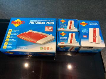 Router FRITZ!WLAN en Repeaters beschikbaar voor biedingen
