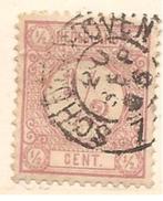 Nederland nvph nr 30 met kleinrond stempel Schoonhoven, Verzenden, T/m 1940, Gestempeld