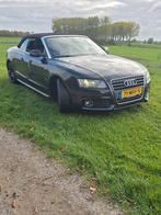 Audi A5 2.0 Tfsi 155KW Cabrio Multitr. 2009 Zwart, Auto's, 4 cilinders, 4 stoelen, Zwart, 14 km/l