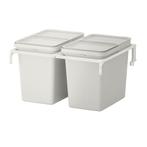 Ikea hallbar afvalbakken 2 stuks, Huis en Inrichting, Woonaccessoires | Prullenbakken, Ophalen, Kunststof, Zo goed als nieuw, Minder dan 10 liter