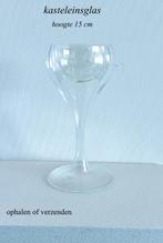 Kasteleinsglas Toastmaster 15 cm hoog Glas Kristal vintage, Ophalen