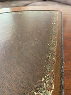 Salontafel met Leren Blad & Lades, Ophalen of Verzenden