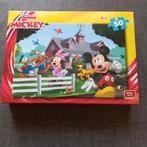 Mickey mouse puzzel 50 stukjes, Ophalen of Verzenden, 10 tot 50 stukjes, Zo goed als nieuw, 4 tot 6 jaar