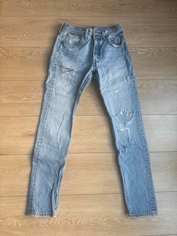 Levi's 501 Skinny Jeans W28-W29 - Zo goed als nieuw, Kleding | Dames, Spijkerbroeken en Jeans, Zo goed als nieuw, W28 - W29 (confectie 36)