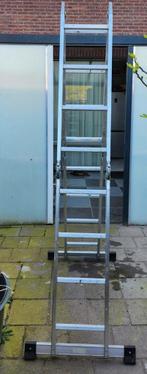 Lader, Doe-het-zelf en Verbouw, Ladders en Trappen, Nieuw, Ladder, Opvouwbaar of Inschuifbaar, 4 meter of meer