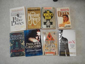 2x Gregory Other Queen Tidelands 2x M French 5 books for €7, beschikbaar voor biedingen