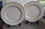 2 diner borden Christofle Messidor 31 cm, Ophalen of Verzenden, Zo goed als nieuw, Overige stijlen, Kop(pen) en/of Schotel(s)
