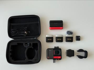 Insta360 One RS twin + microfoon en accessoires vlog set beschikbaar voor biedingen