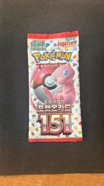 Pokemon Koreaanse 151 pack, Ophalen of Verzenden, Nieuw