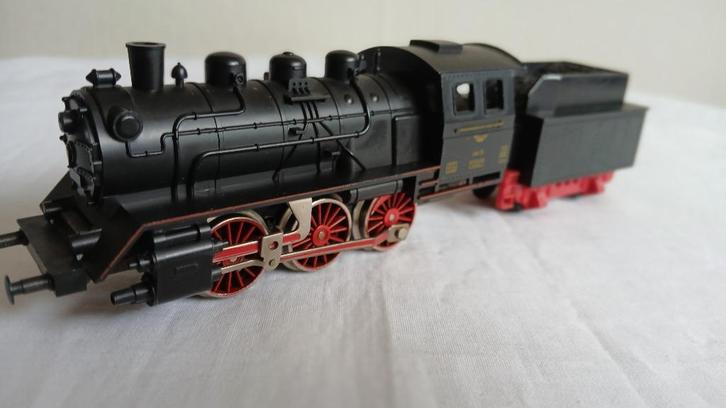 Fleischmann 1304 stoom met tender, Hobby en Vrije tijd, Modeltreinen | H0, Gebruikt, Locomotief, Gelijkstroom, Fleischmann, Analoog