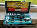 Vintage/oud Powermaster Professional Quality Tools doppenset, Ophalen of Verzenden, Gevuld, Zo goed als nieuw