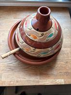 Tajine met Decoratie, Huis en Inrichting, Ophalen, Gebruikt