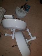 Nieuwe Wastafel met Kraan en Afvoer, Ophalen of Verzenden, Nieuw, Chroom, Wastafel