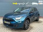 Fiat 600 1.2 Hybrid La Prima Aut. *alle opties *ocean green, Auto's, Fiat, 101 pk, Gebruikt, Overige modellen, 1199 cc