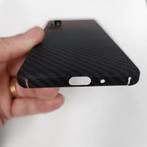 Sony Xperia 1- Carbon Backcover- Zwart, Galaxy S4, Ophalen of Verzenden, Zo goed als nieuw