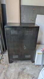 Zwarte Lockerkast, Huis en Inrichting, Ophalen, Gebruikt