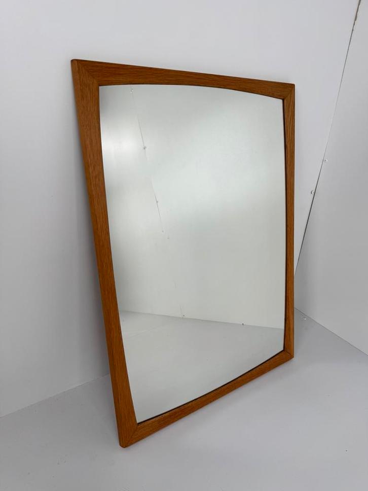 Aksel Kjersgaard Oak Wall Mirror, Huis en Inrichting, Woonaccessoires | Spiegels, Zo goed als nieuw, Minder dan 100 cm, Rechthoekig