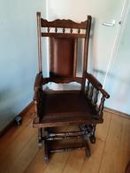 Antiek oud engelse schommelstoel nieuwstaat schommel stoel, Antiek en Kunst, Antiek | Meubels | Stoelen en Banken, Ophalen