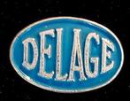 Delage pin- lichtblauw gelakt, Ophalen of Verzenden, Nieuw, Transport, Speldje of Pin