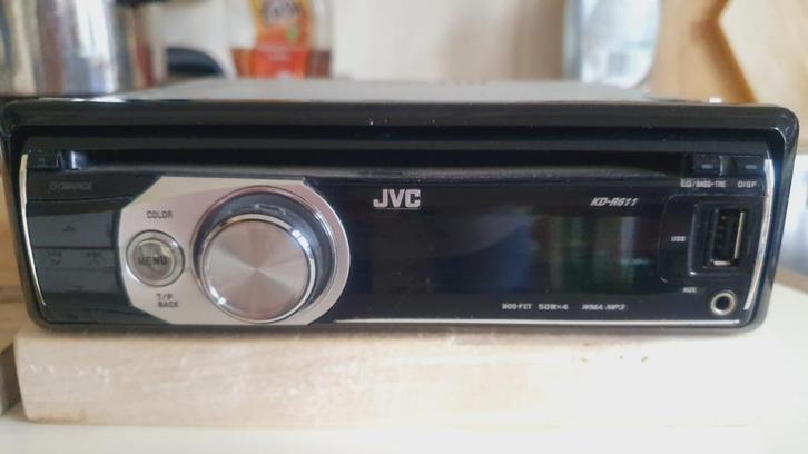 Autoradio JVC KD-R611 MosFet 200W, Auto diversen, Autoradio's, Gebruikt, Ophalen of Verzenden