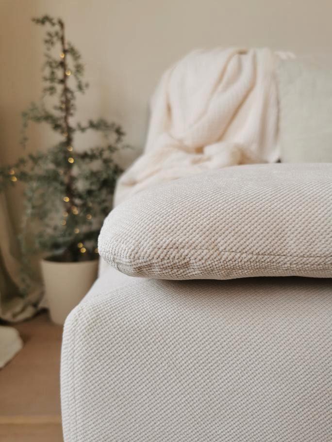 Hoes voor Söderhamn 1-zits in Gebroken Wit, Huis en Inrichting, Banken | Sofa's en Chaises Longues, Nieuw, Eenpersoons, Minder dan 150 cm