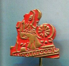 Doornroosje rood/ koper stripfiguur misdruk speldje( L_063 ), Verzamelen, Speldjes, Pins en Buttons, Nieuw, Speldje of Pin, Figuurtje