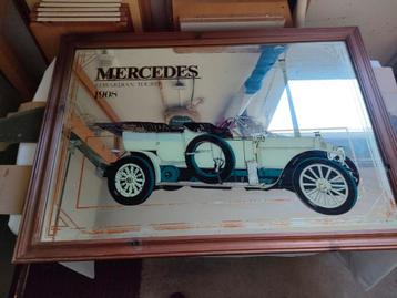 Spiegel van een Mercedes uit 1908 beschikbaar voor biedingen