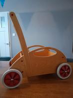 Houten loopwagen Vintage, Kinderen en Baby's, Speelgoed | Houten speelgoed, Ophalen, Zo goed als nieuw